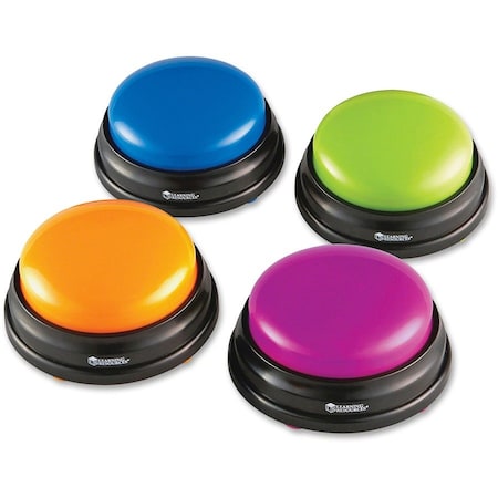 Learning Resources Answer Buzzers Game, 4/PK, Multi LRNLER3774